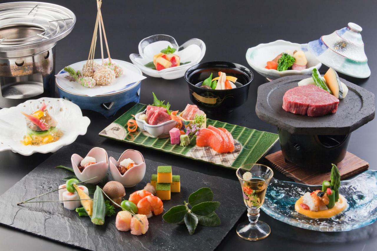 Aburaya Tousen Hotel Yamanouchi  Bagian luar foto